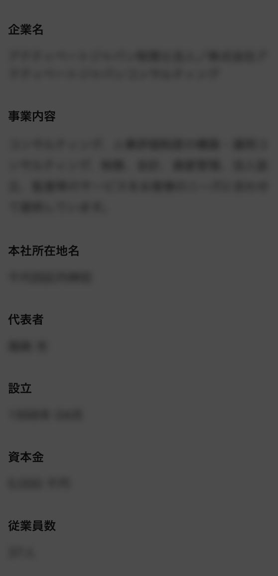 企業情報